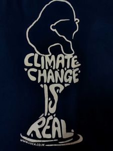 Navy Blue Printed T-Shirt