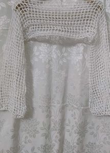 Crochet Mesh Sleeves