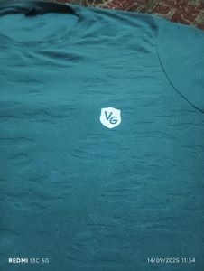 Green T-Shirt For Women And Men Both