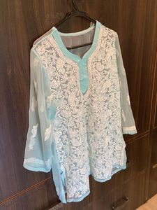 Blue Coloured Kurta