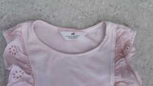 Cute Pink Ruffle Top