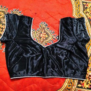 Elegant Black Saree Blouse