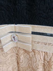 Black And Tan Colour Dress