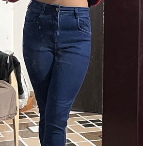 Dark Blue Denim Jeans by Dolce Crudo