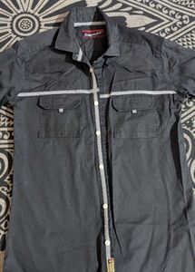 Black Casual Shirt For Men
