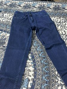 Kraus Polka Dot Skinny Jeans Y2K, Coquette, Pinter