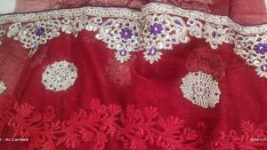 Beutiful Net Saree Festival ware