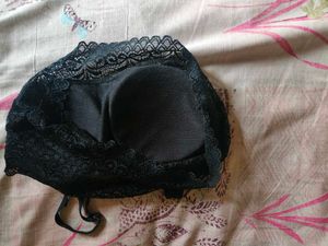 Black Bralette Paded Sexy Top