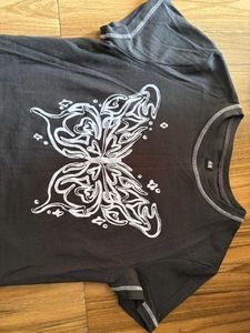 H&amp;M Butterfly Graphic Tee (small)