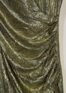 Sparkling Gold Evening Gown