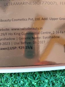 Eyeshadow Palette-swiss Beauty