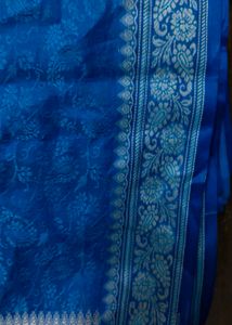 Blue Banarasi Stole