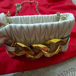 White Gold Bag