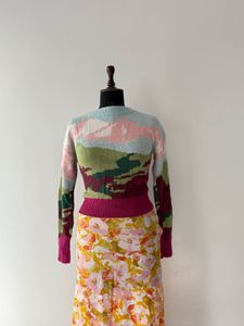 Scenic Landscape Sweater