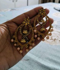 Statement Jhumka Earrings