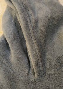 Gray Fleece Hoodie Set