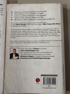 Chetan Bhagat- What You G India Wants,Atomic Habit