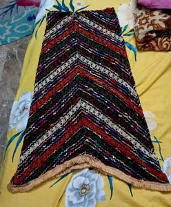 Retro Vintage Crochet Long Skirt