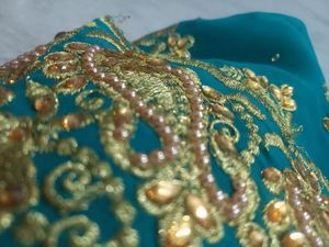 Beads And Stones Saree