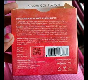 MYGLAMM ROSE 💗 HIGHLIGHTER