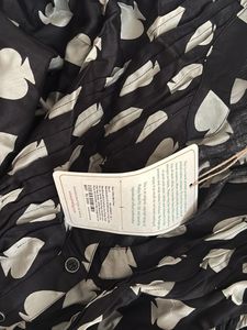 Chic Black Print Dress