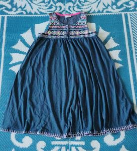 Mini Flare Dress For Girls..
