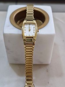 Original Titan Ladies Gold Watch