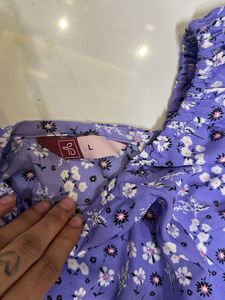 Floral mini dress