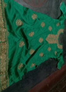 Chamakdar Suit Chun Wali Shalwar Silk Sui T
