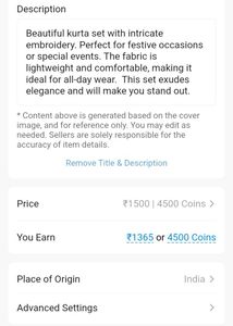 Elegant Embroidered Kurta Set