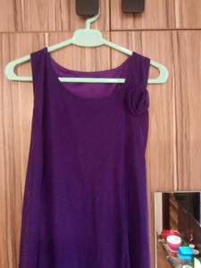 Beautiful Purple One Piece Short Dress 💜