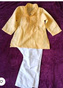Chikankari Kurta Set ( Brand New)
