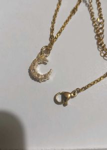Moon Pendant Necklace