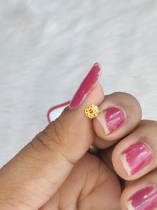 20 Ko Pure Gold Nose Pin