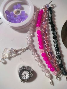 Beaded Watch Charms