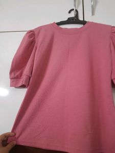 Women&#39;s Pink Top L