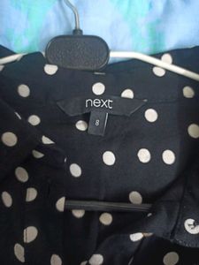 Polka Dots Maxi Dress With Pockets