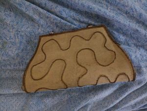 Elegant Beaded Clutch Bag