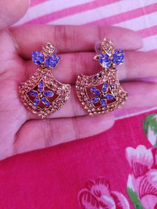 Blue Stone Earrings