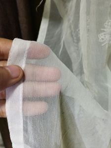 White Chicken Kurti Without Inner