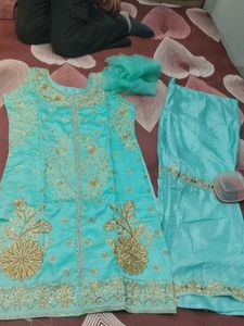 Elegant Embroidered Salwar Suit