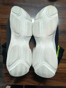 Black Sock Sneakers Size 9
