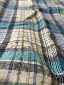 UCB Linen Plaid Casual Shirt