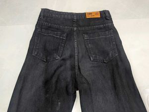 Black Tinted High Waisted Jeans