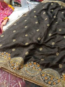 Elegant Embellished Saree