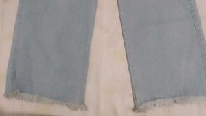Light Wash Wide Leg Jeans