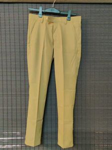 Beige Formal Pants