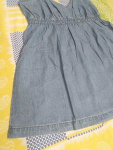 Denim Dress Top
