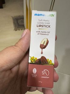 Mamaearth soft matte Lipstick nude