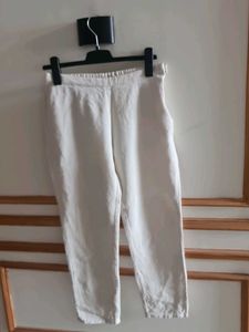 Elegant White Cotton Kurta wirh pant